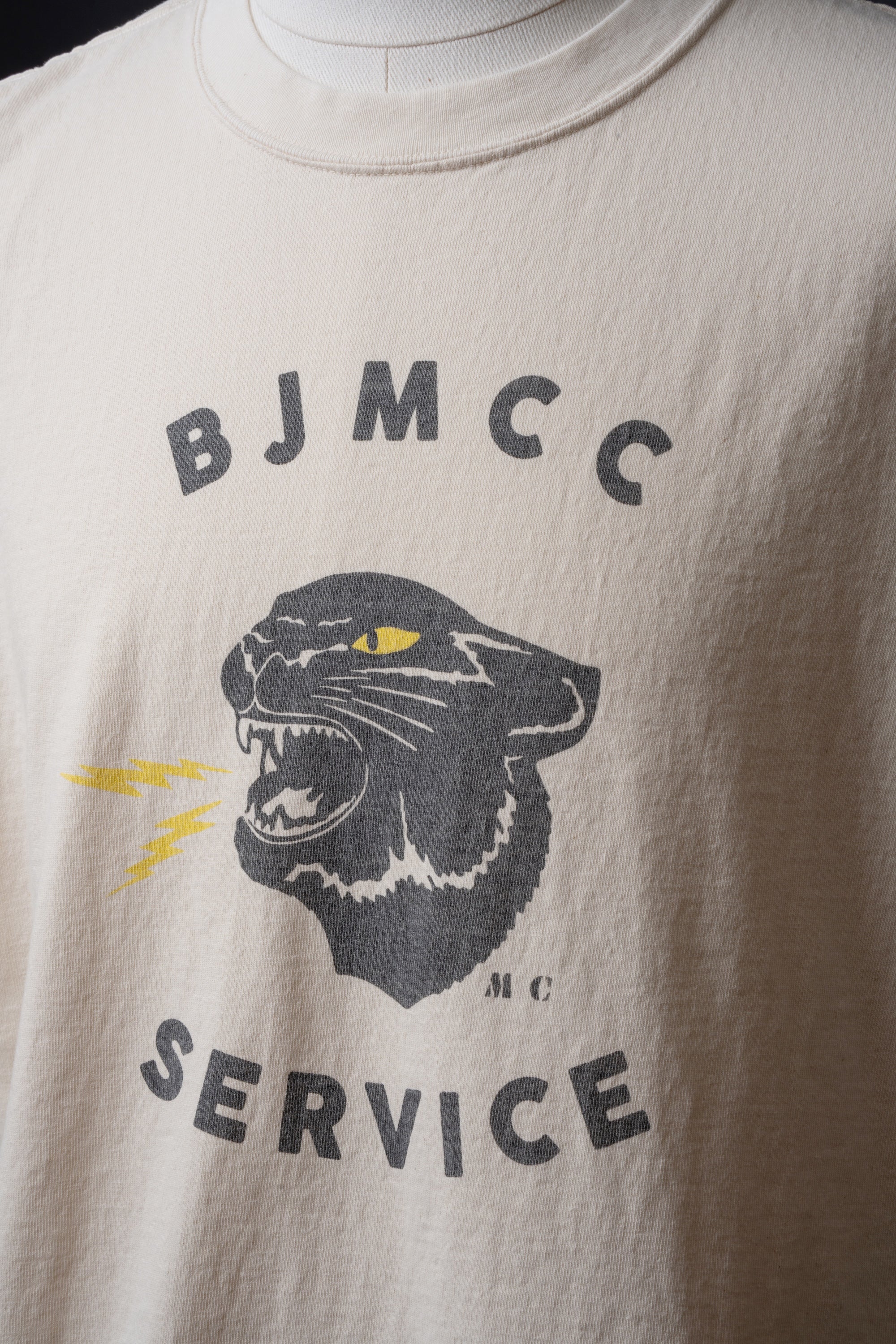 MTE016 (66) 丸胴 Tee BIG JOHN MOTORCYCLE CLUB SERVICE