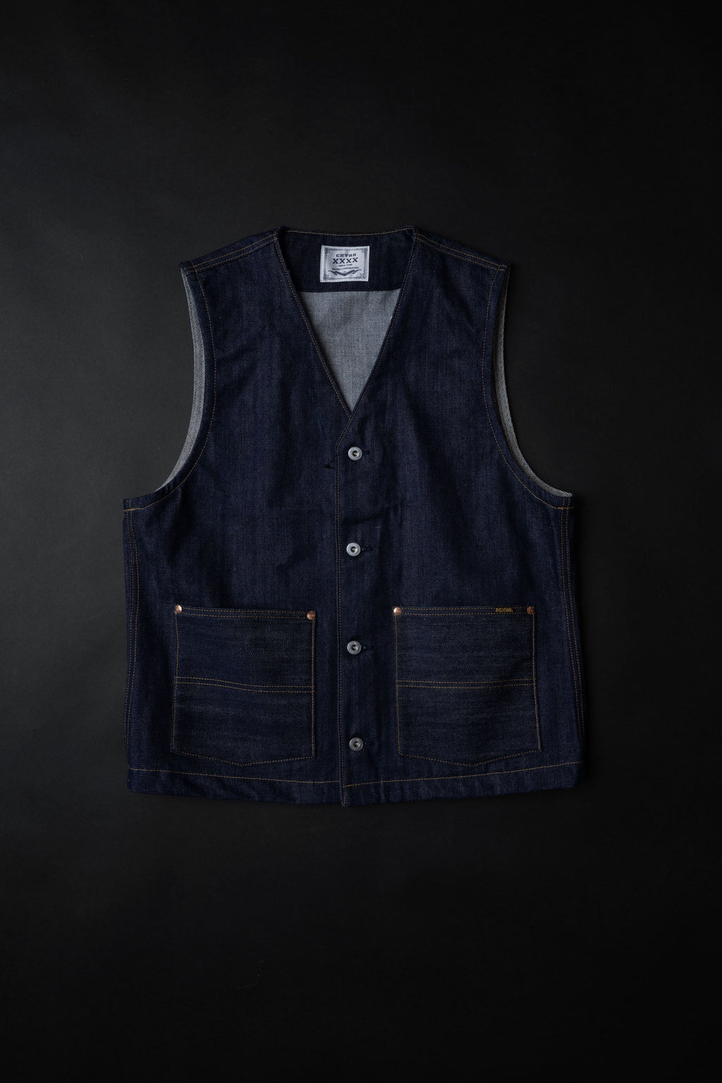 XX602BE (000)『XXXX-EXTRA』BUTTON UP VEST