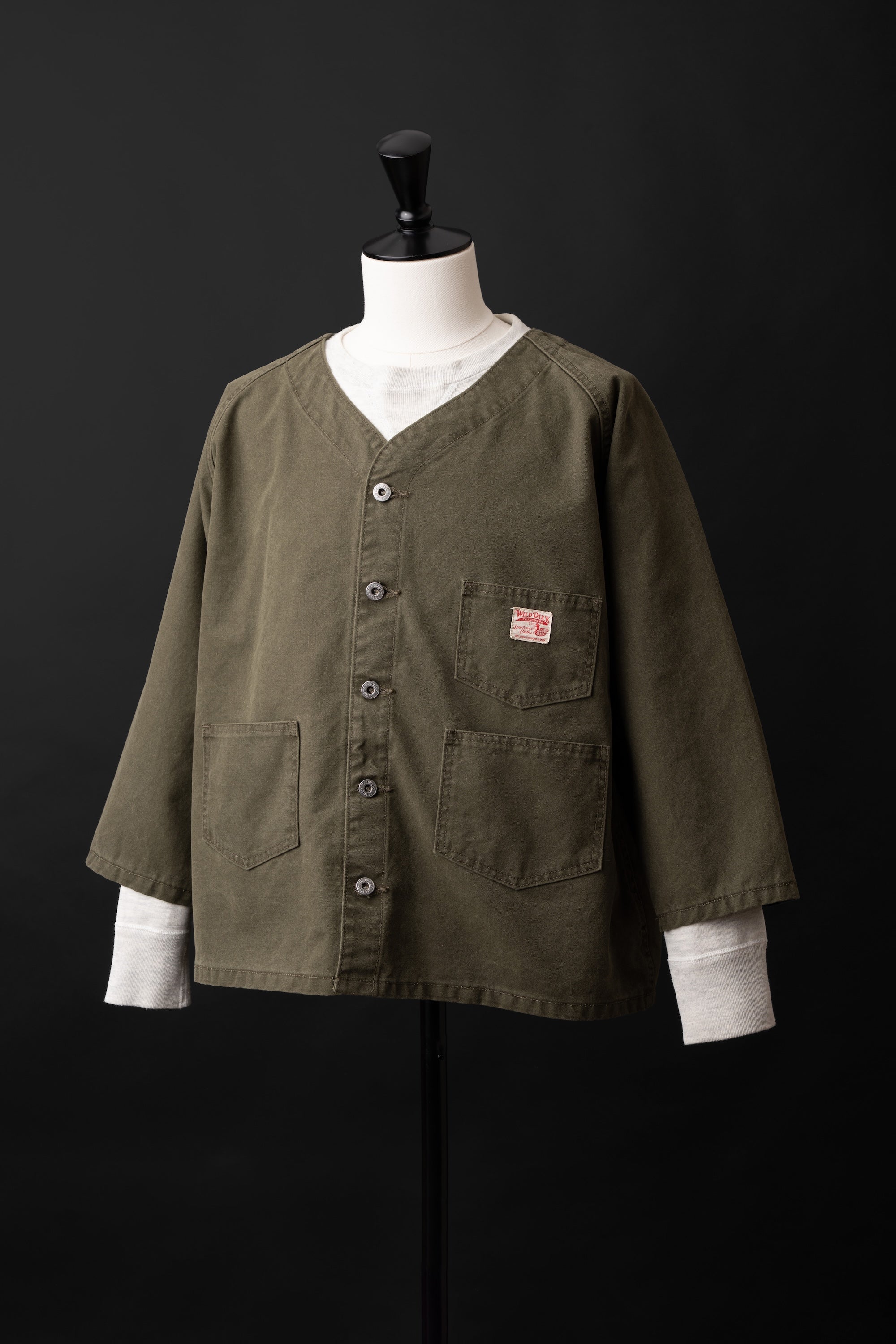 M6014RC (77) WILD DUCK CANVAS JACKET
