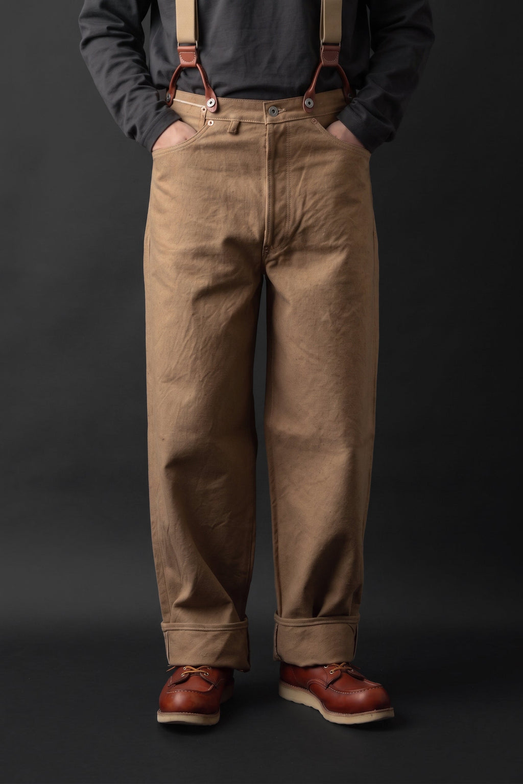 M101S(41) WAIST OVERALL – American Sea Island Cotton Duck Canvas