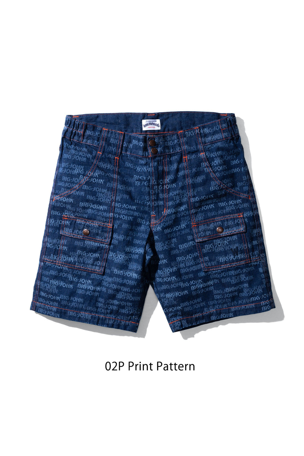 WR788M World Workers Beach Denim Buch-Shorts