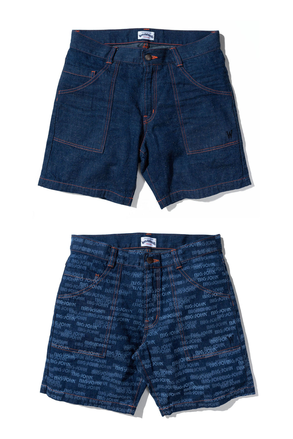 WR777M World Workers Beach Denim Shorts