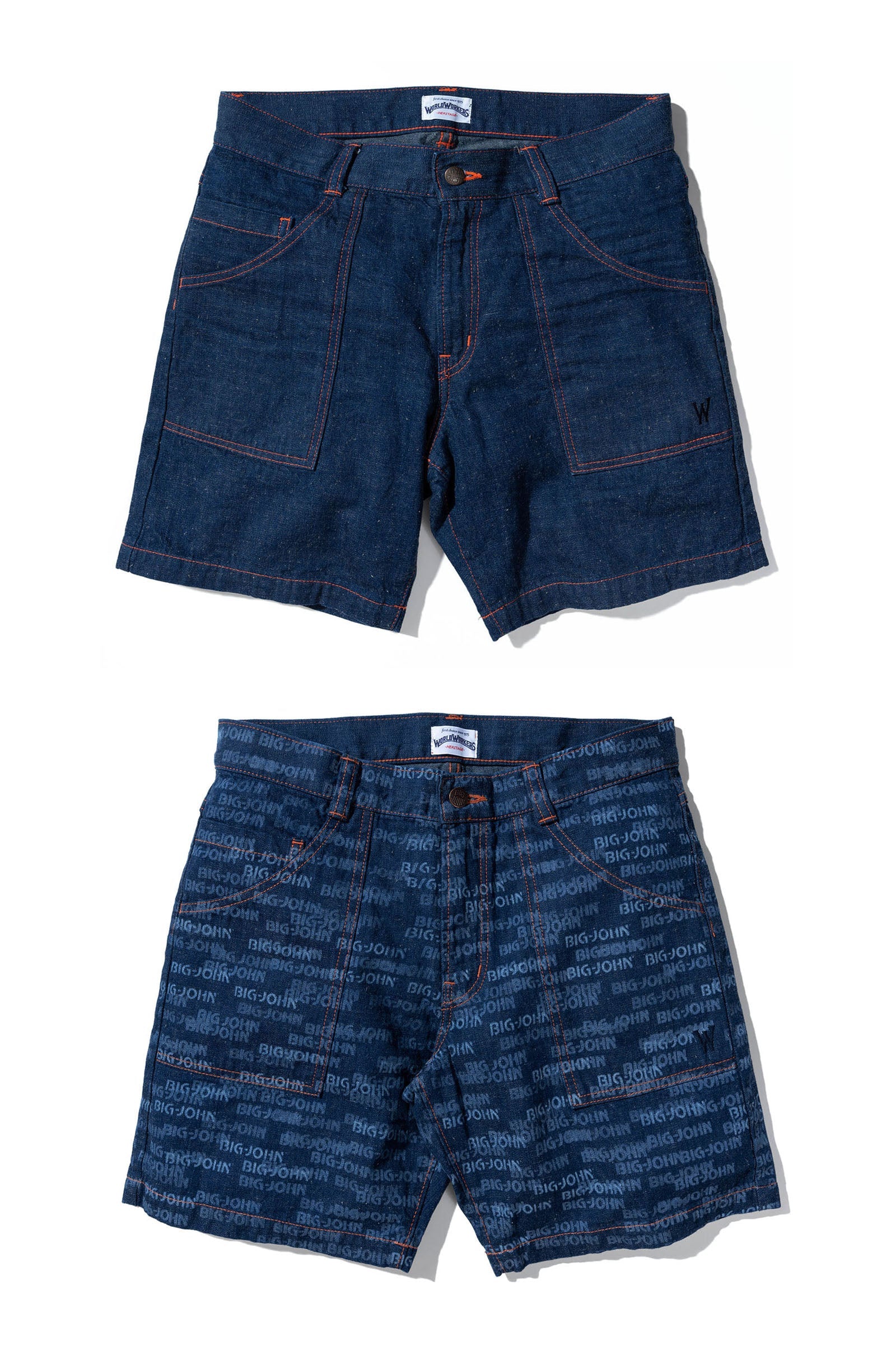 WR777M World Workers Beach Denim Shorts
