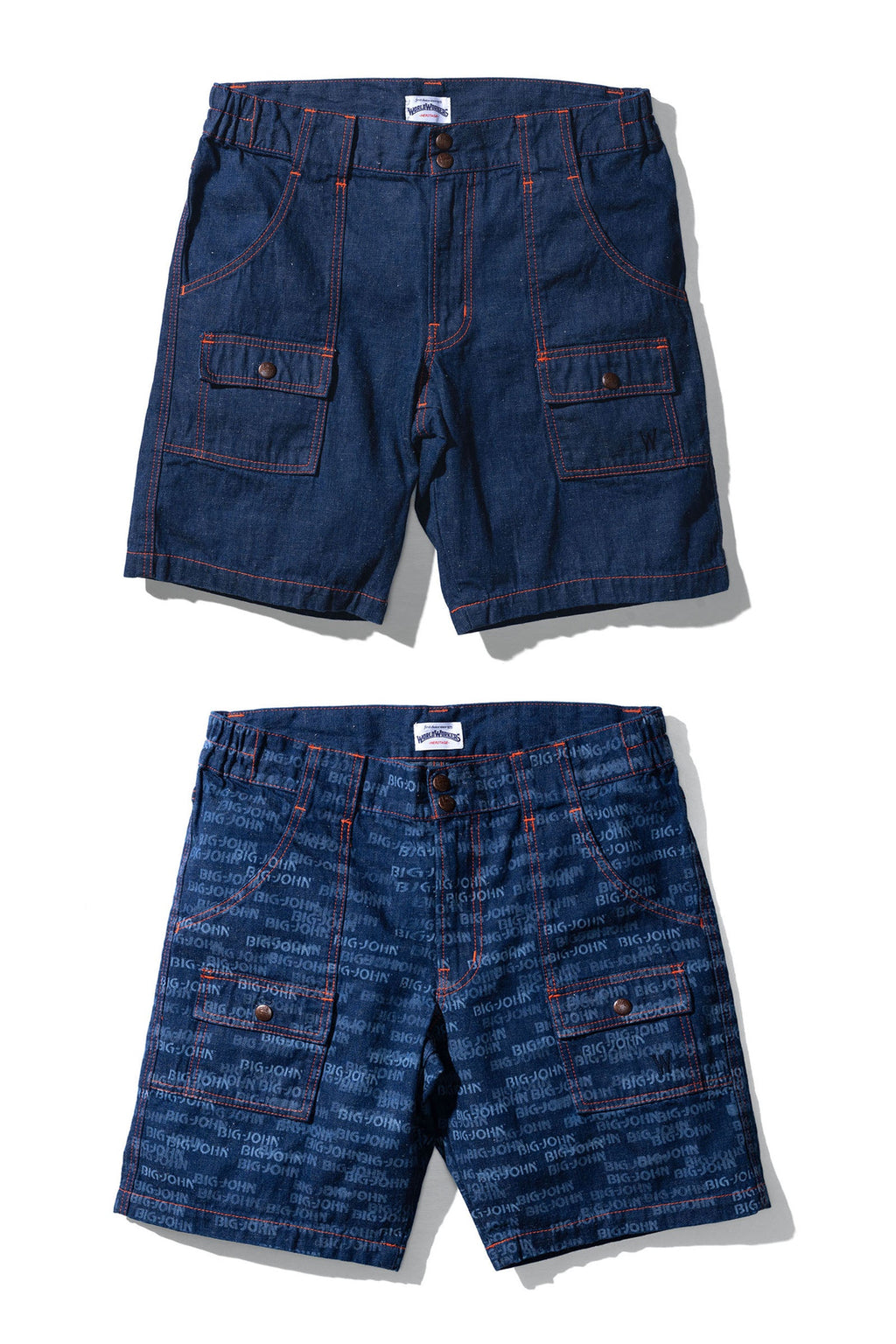 WR788M World Workers Beach Denim Buch-Shorts