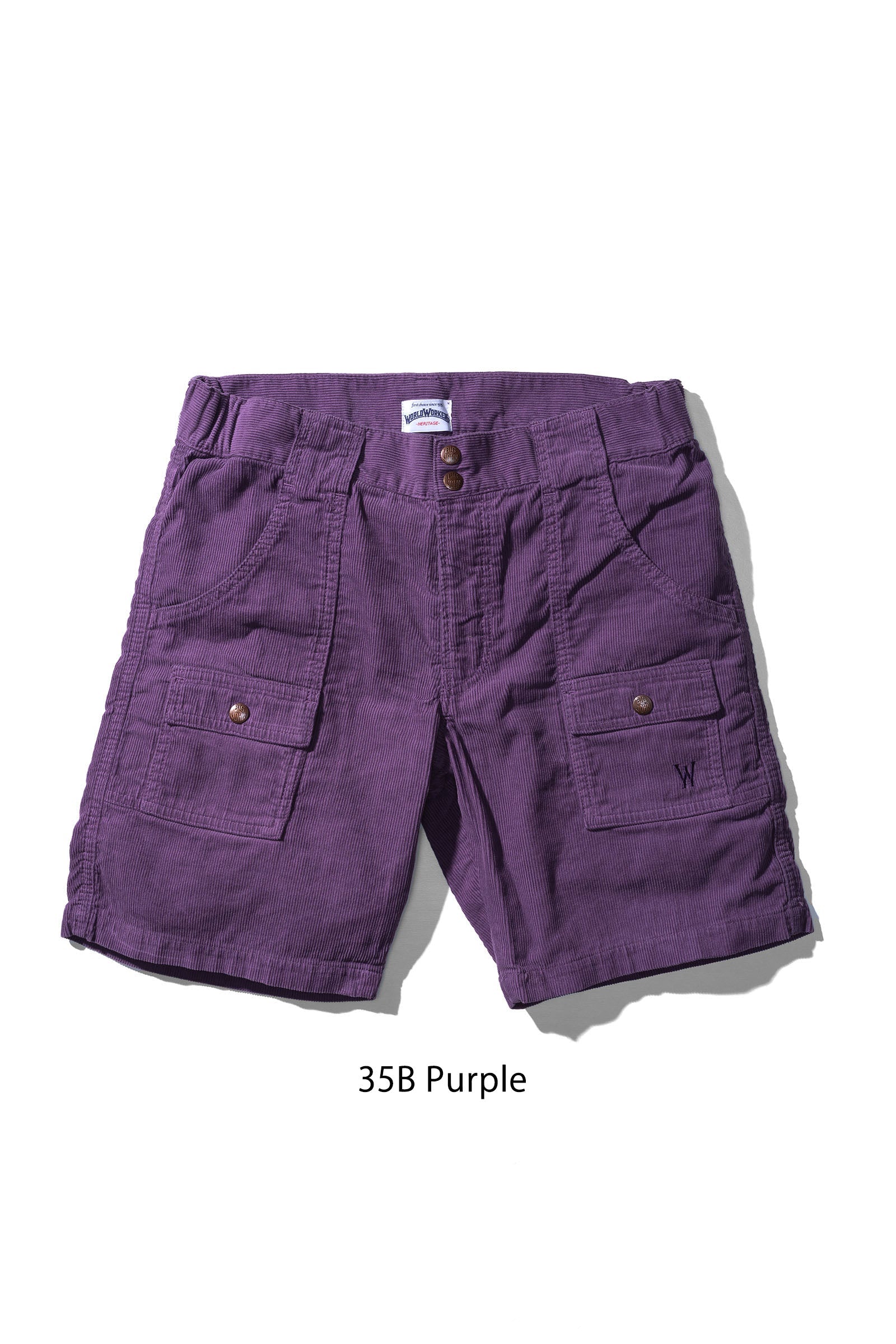 WR788M World Workers Beach Corduroy Buch-Shorts