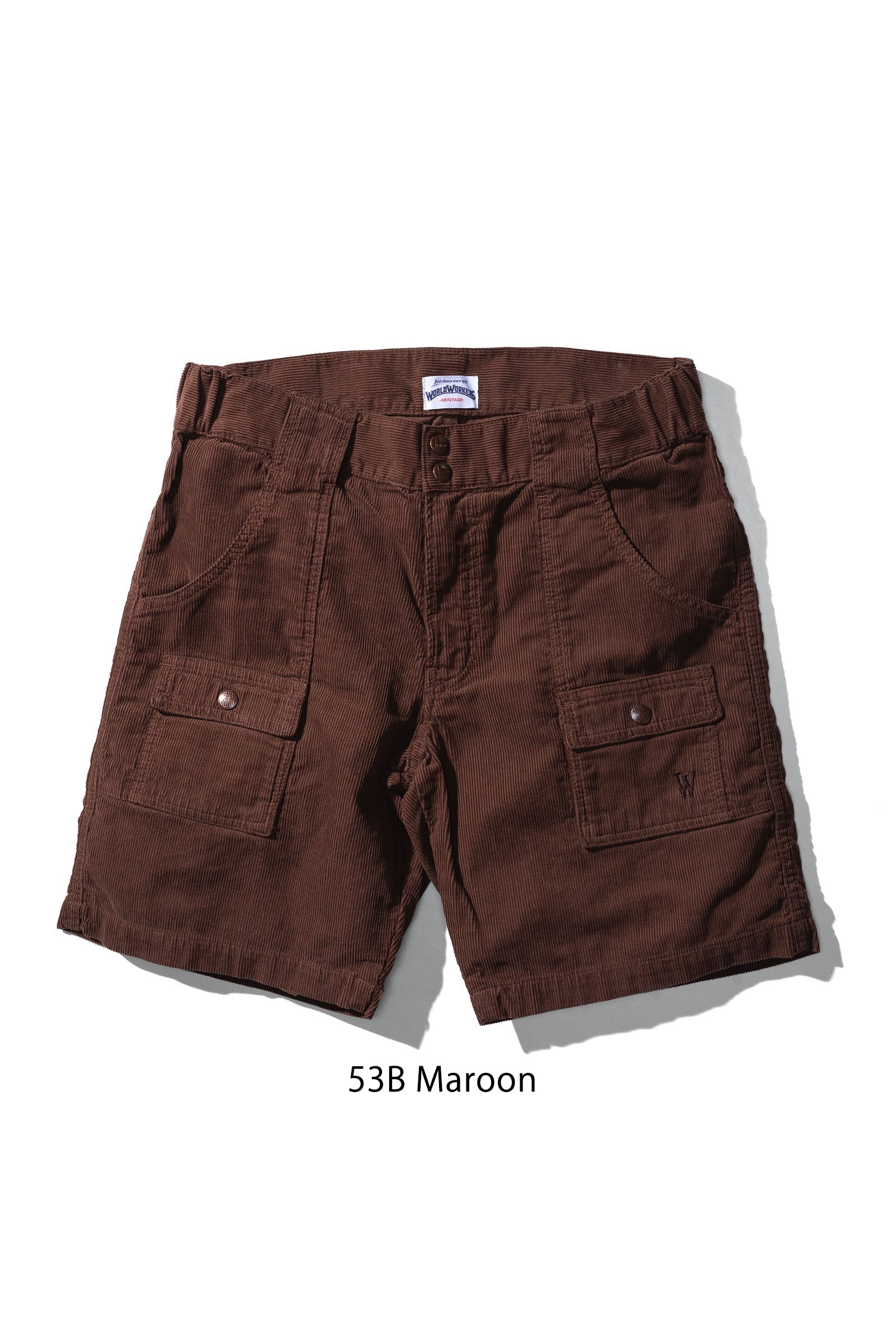 WR788M World Workers Beach Corduroy Buch-Shorts