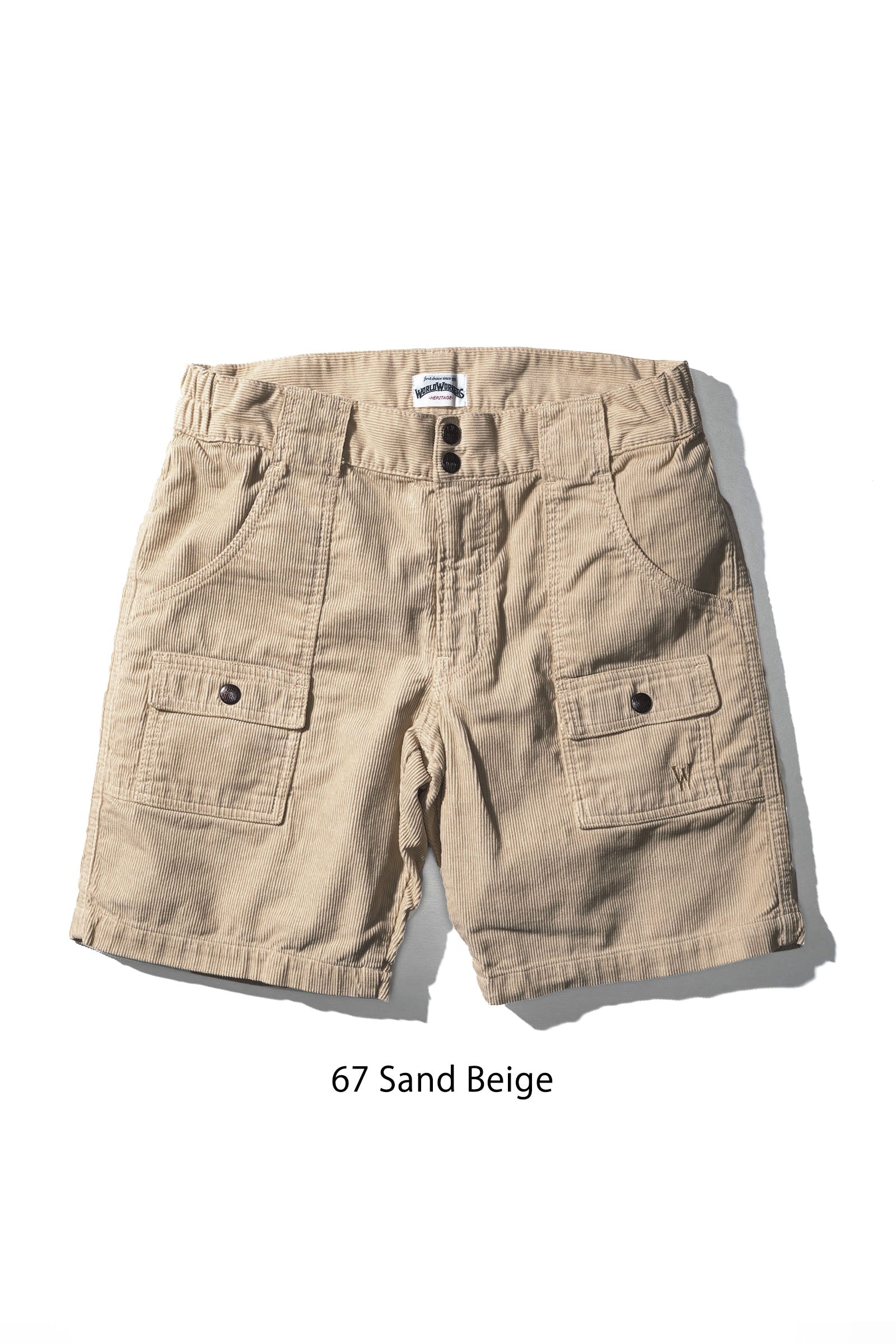 WR788M World Workers Beach Corduroy Buch-Shorts