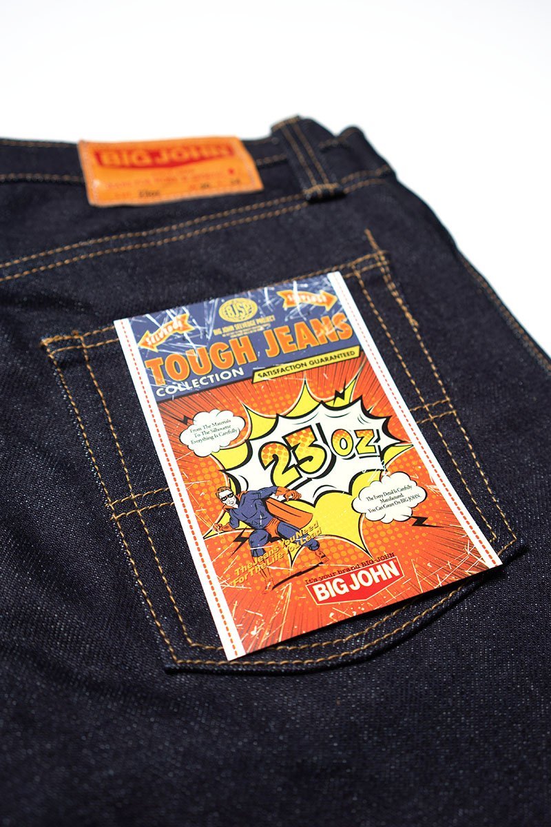 M106G (000B) 23oz selvedge denim Slim fit BIG JOHN since 1940