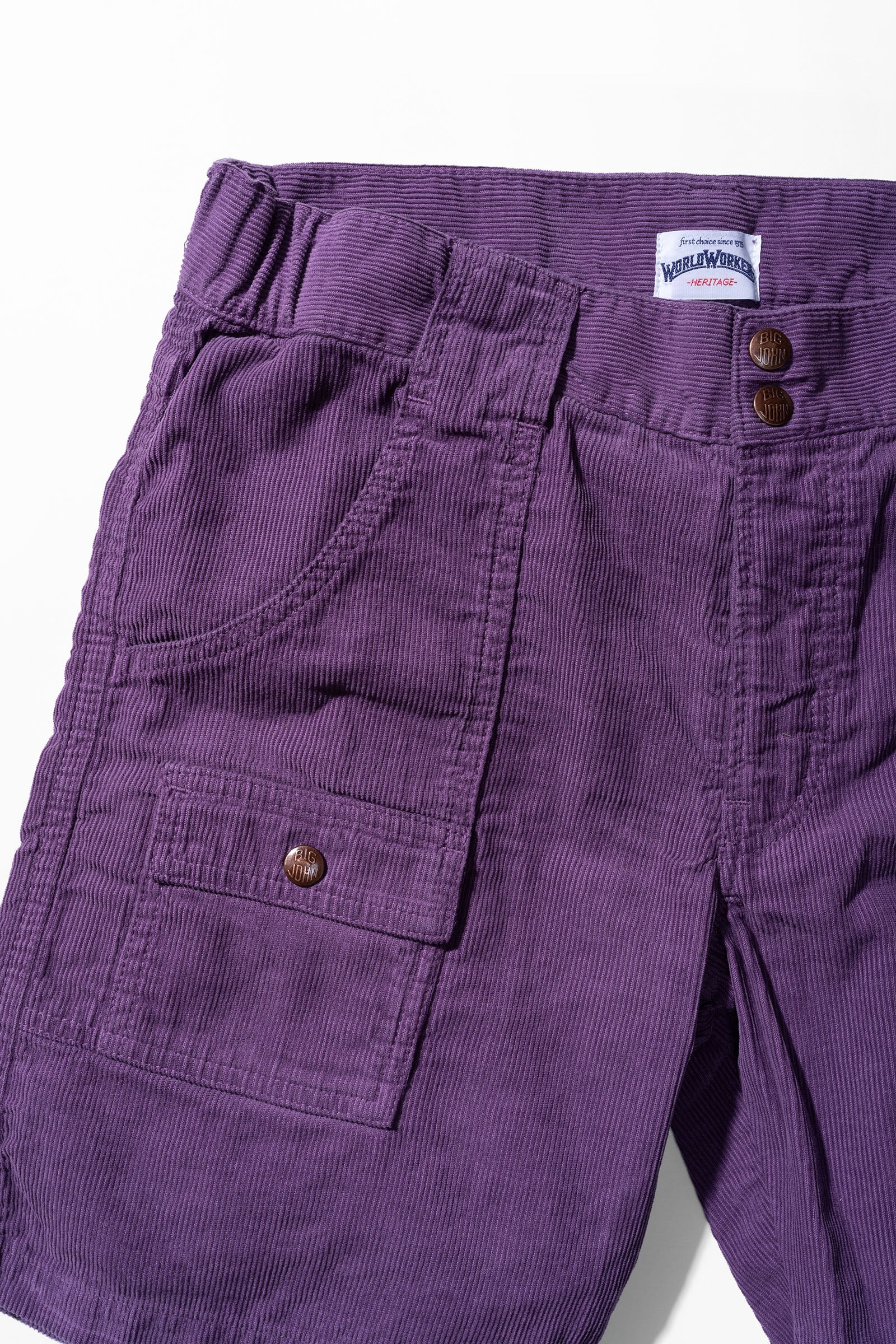 WR788M World Workers Beach Corduroy Buch-Shorts