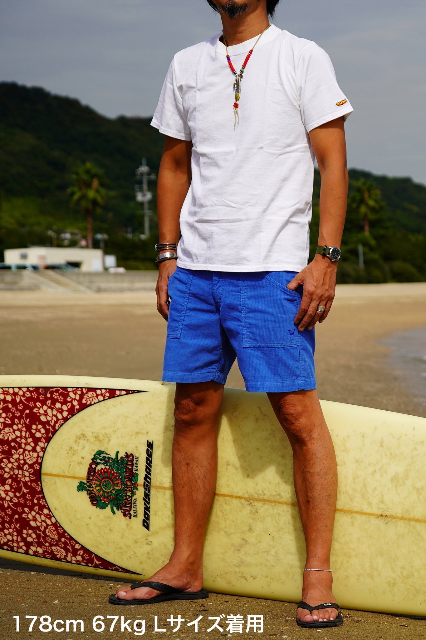 WR777M World Workers Beach Corduroy Shorts
