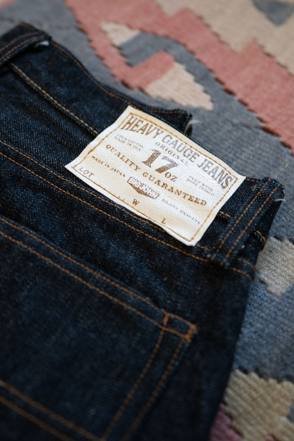 M106G (000B) 23oz selvedge denim / Slim fit – Big-John-Intl