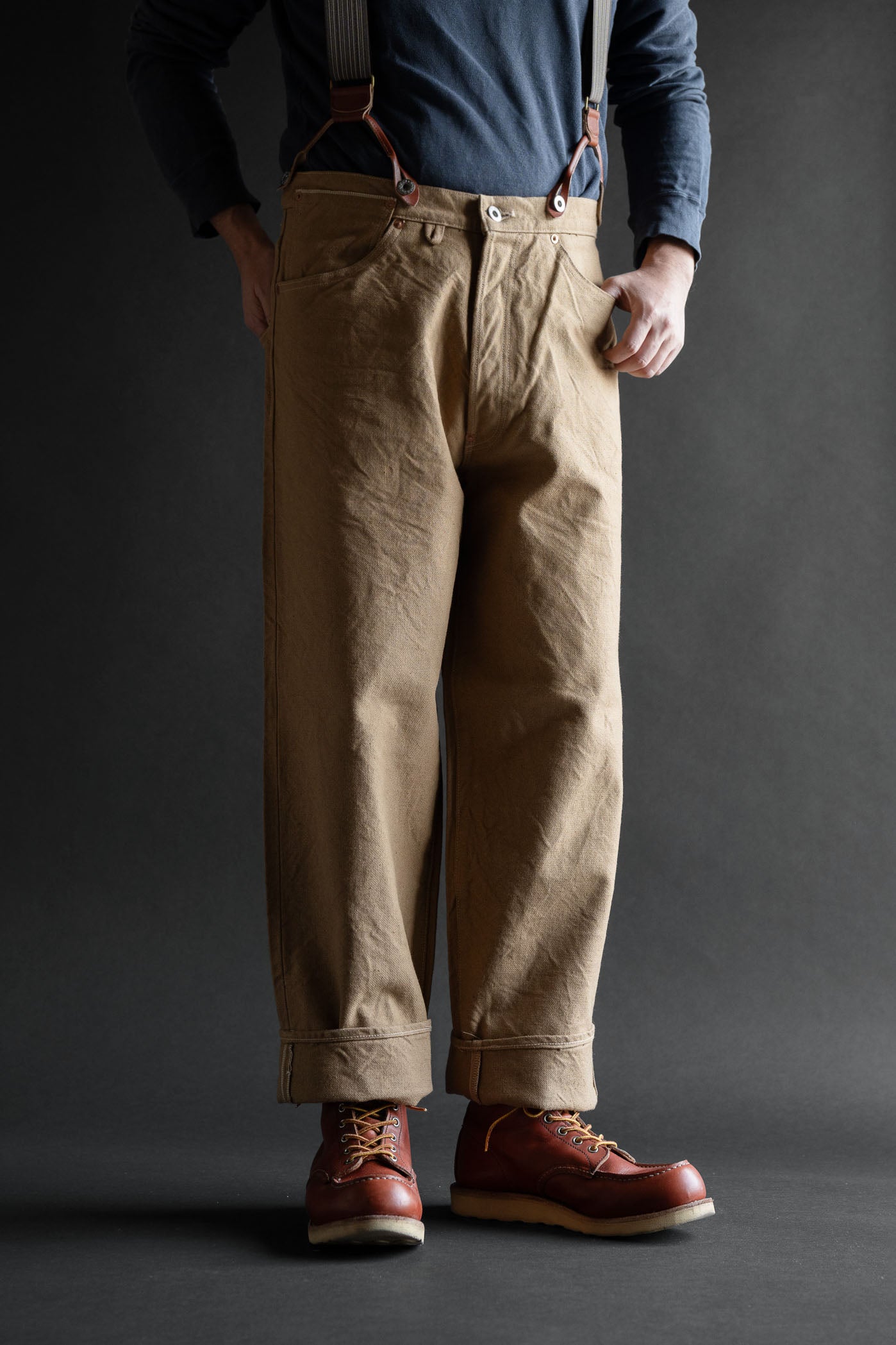 M101(41) WAIST OVERALL DUCK
